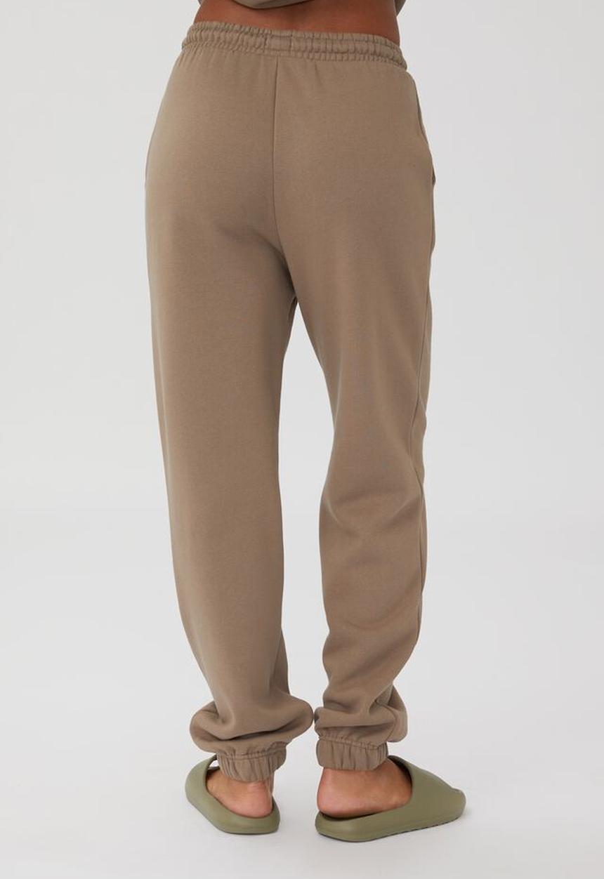 Cotton On - Classic trackpant - rich taupe