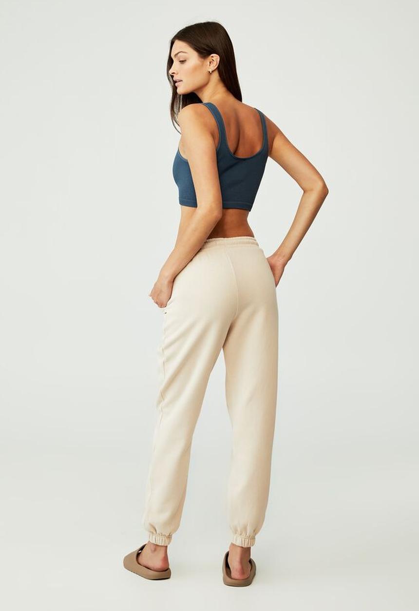 Cotton On - Classic trackpant - stone