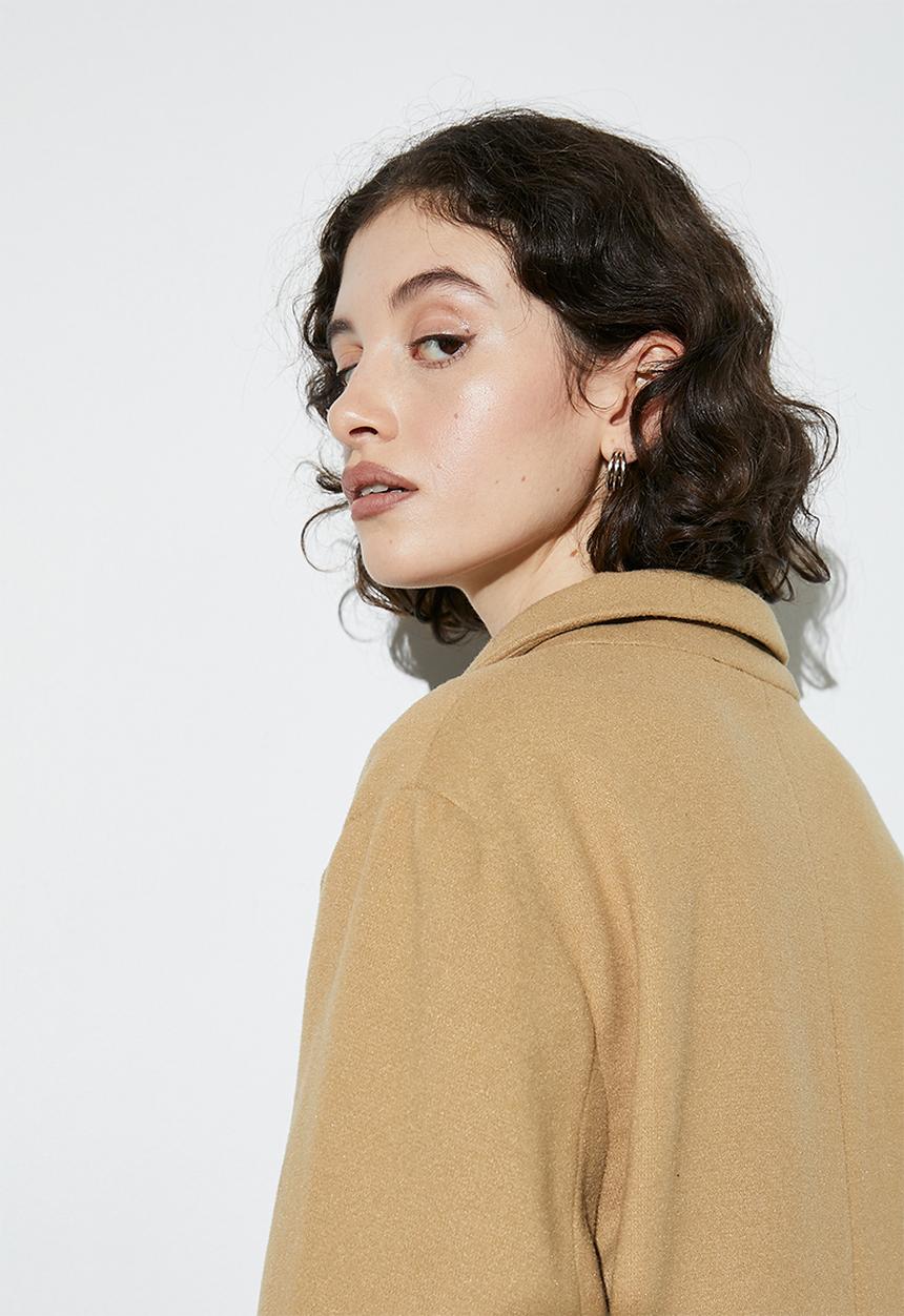 Superbalist - Maxi blazer coat - camel