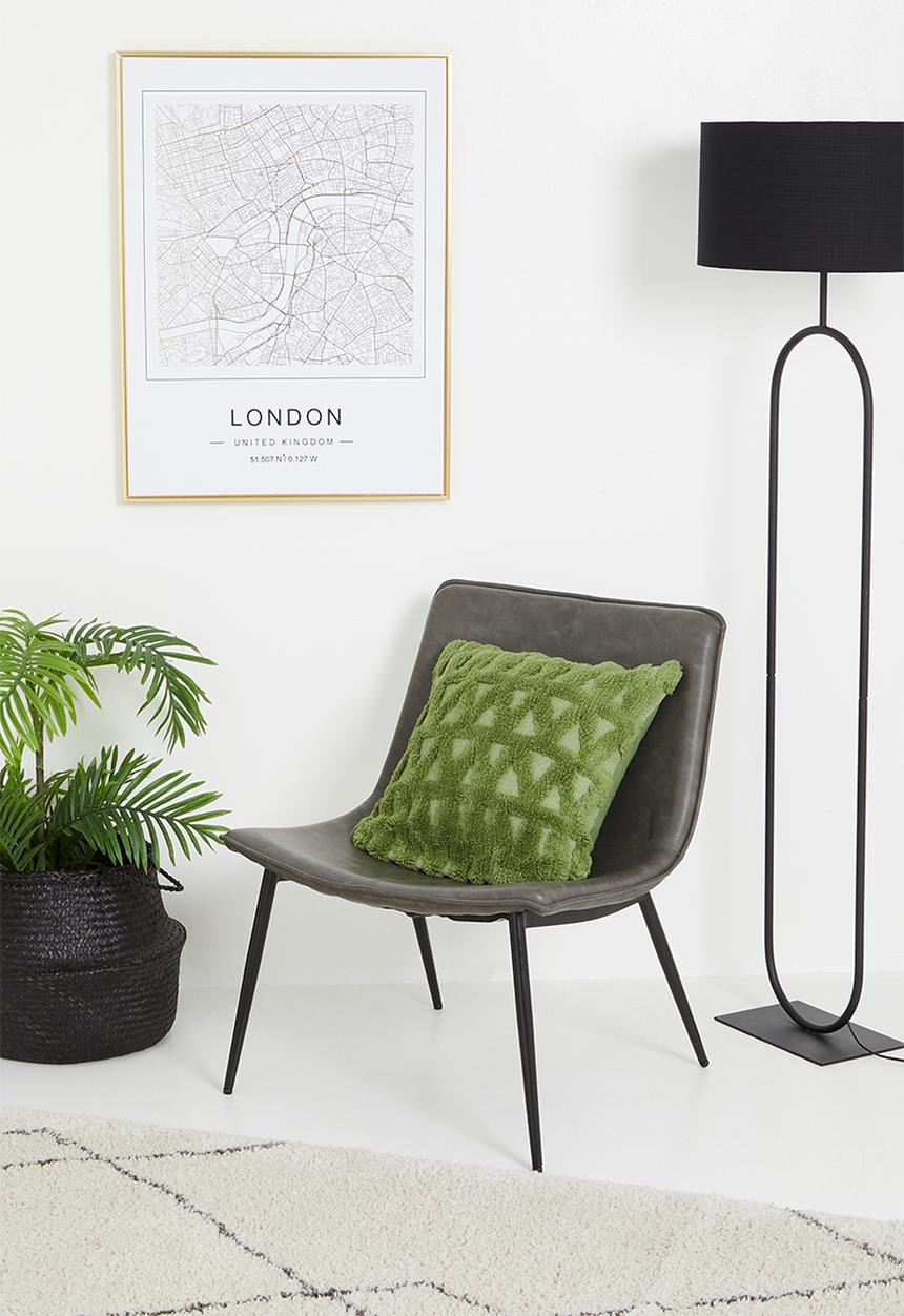 Sixth Floor - Epsom cushion cover - green