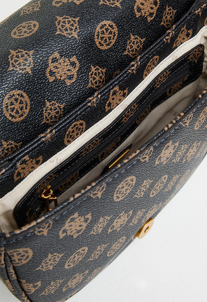 GUESS - Danna saddle bag - mocha 