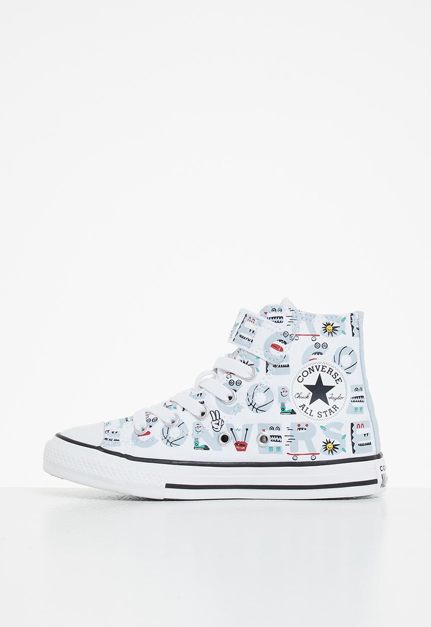 Converse - Chuck taylor all star 1v creature feature hi - white & natural ivory