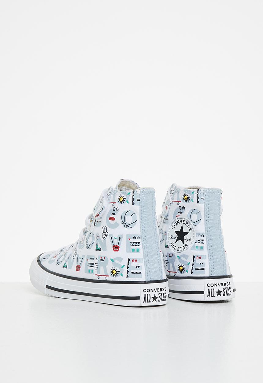 Converse - Chuck taylor all star 1v creature feature hi - white & natural ivory