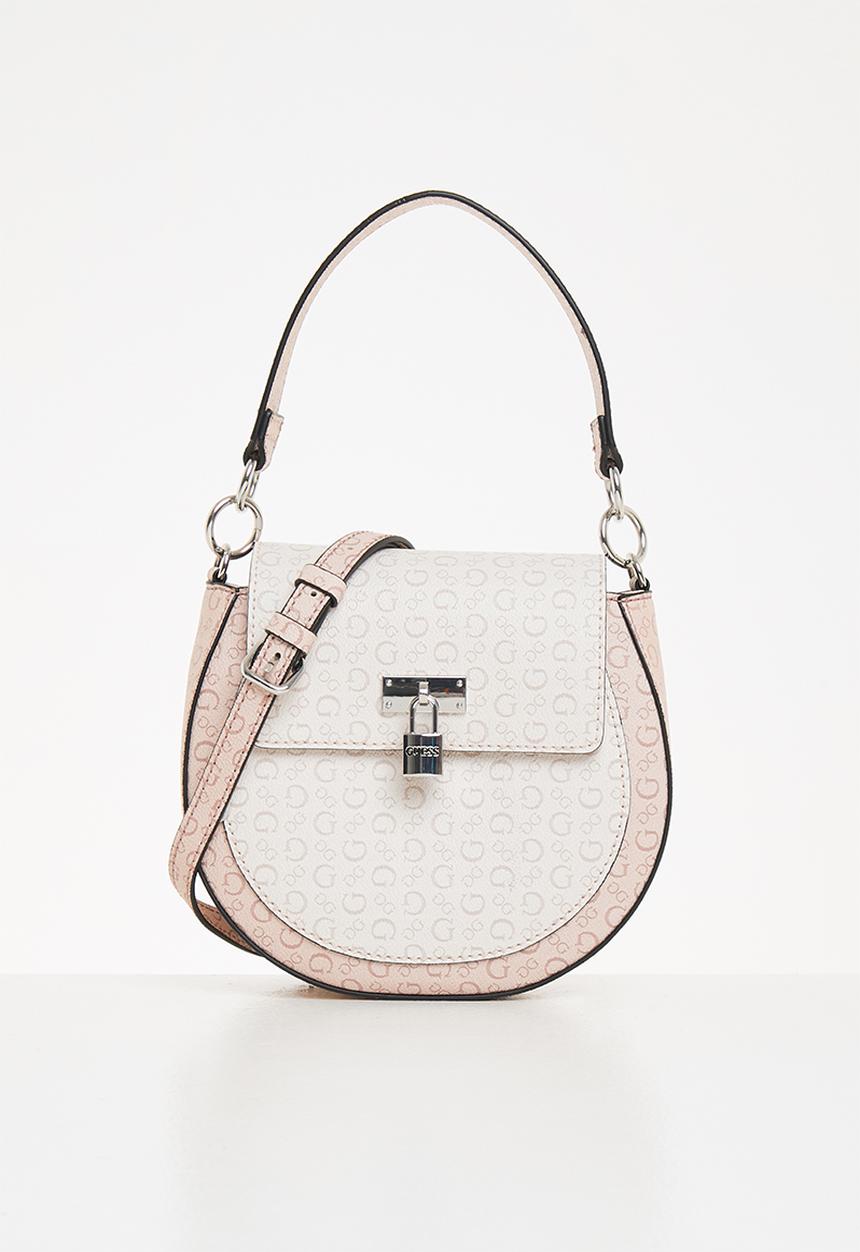 GUESS - Elkhart crossbody flap - blush 