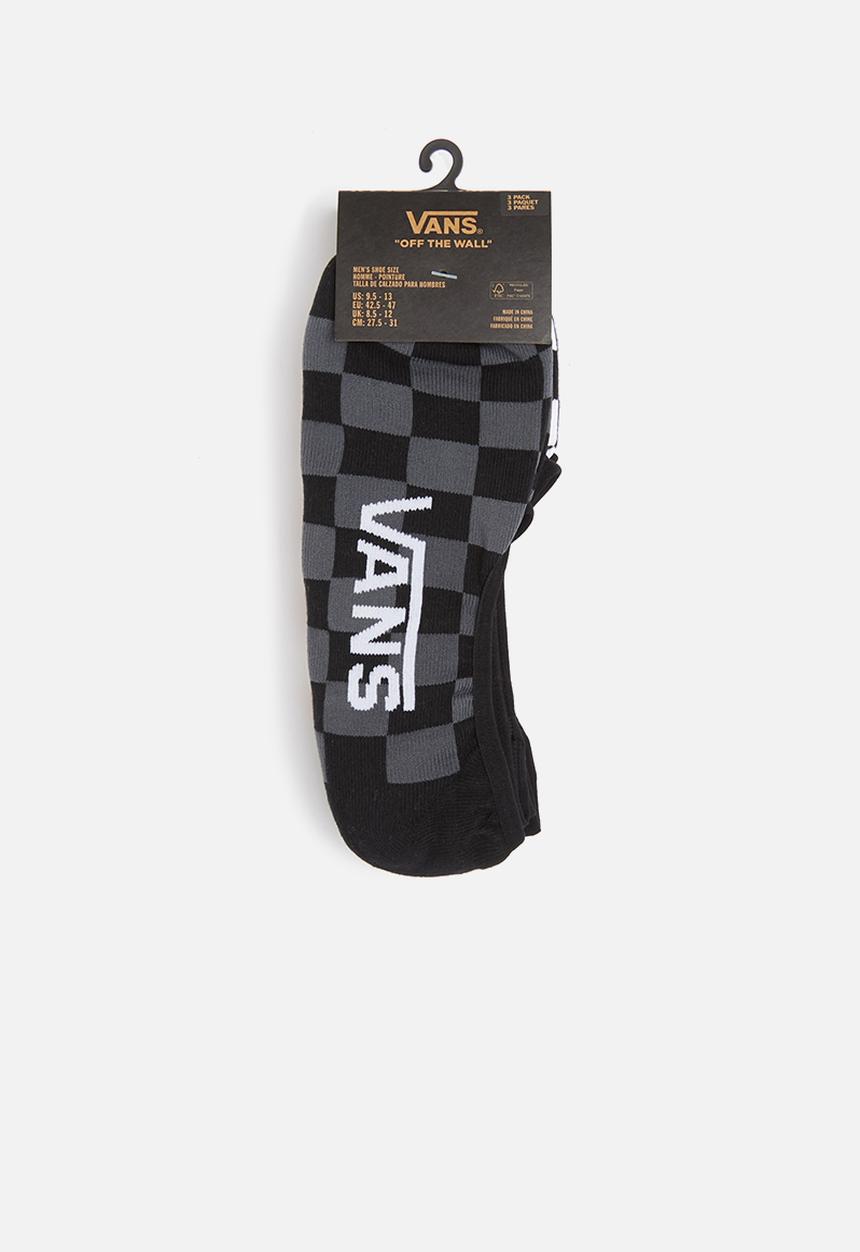 Vans - Mn classic super no show 3 pack - multi 