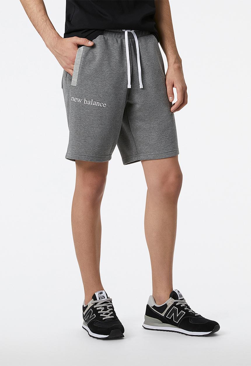 New Balance  - NB Essentials Pure Balance Short - Heather Charcoal