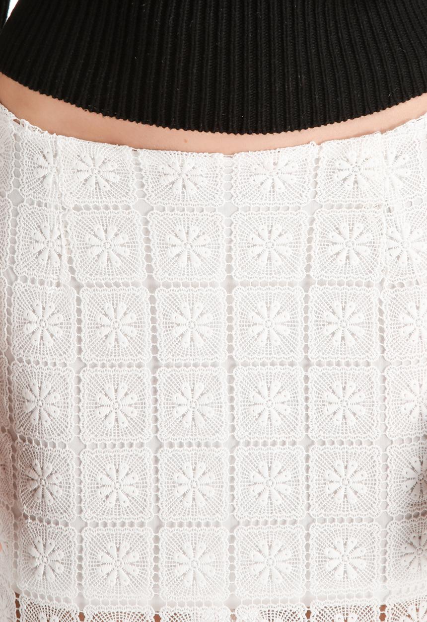 Glamorous - Square Crochet Skirt