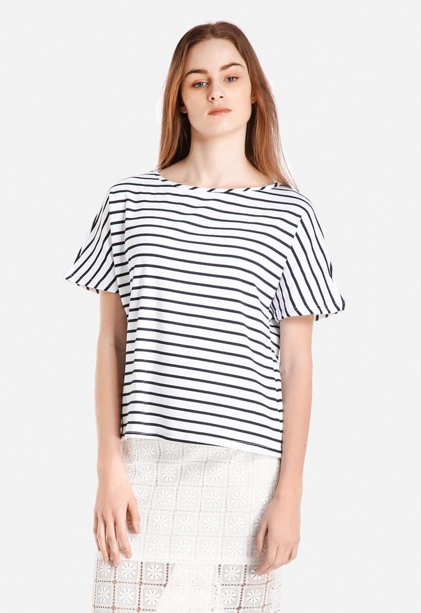 Glamorous - Stripe Top