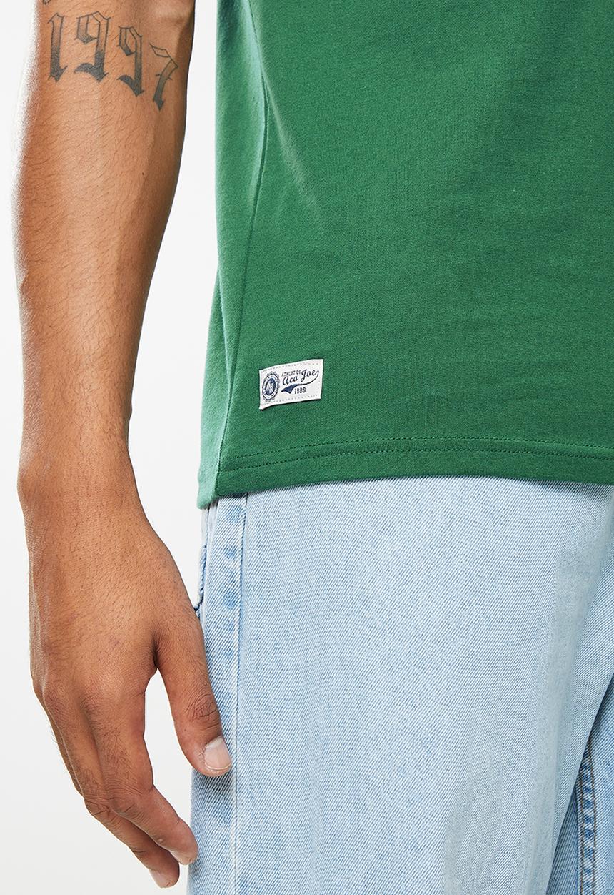 Aca Joe - Printed short sleeve tee - green