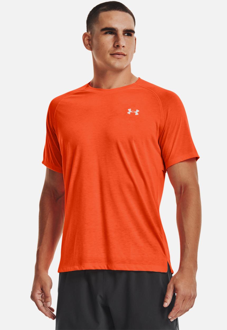 Under Armour - UA streaker runs short sleeve tee - orange 