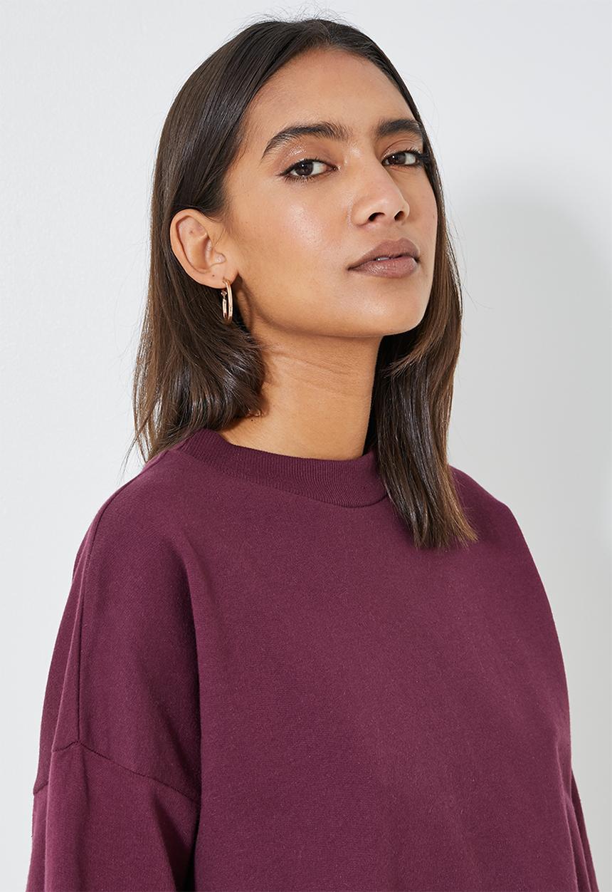 Superbalist - Crew neck sweat - windsor wine