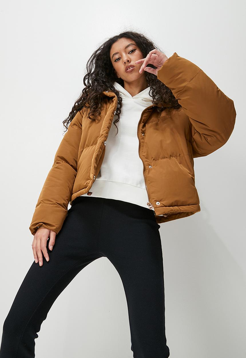 Blake - Puffer jacket4 - chocolate