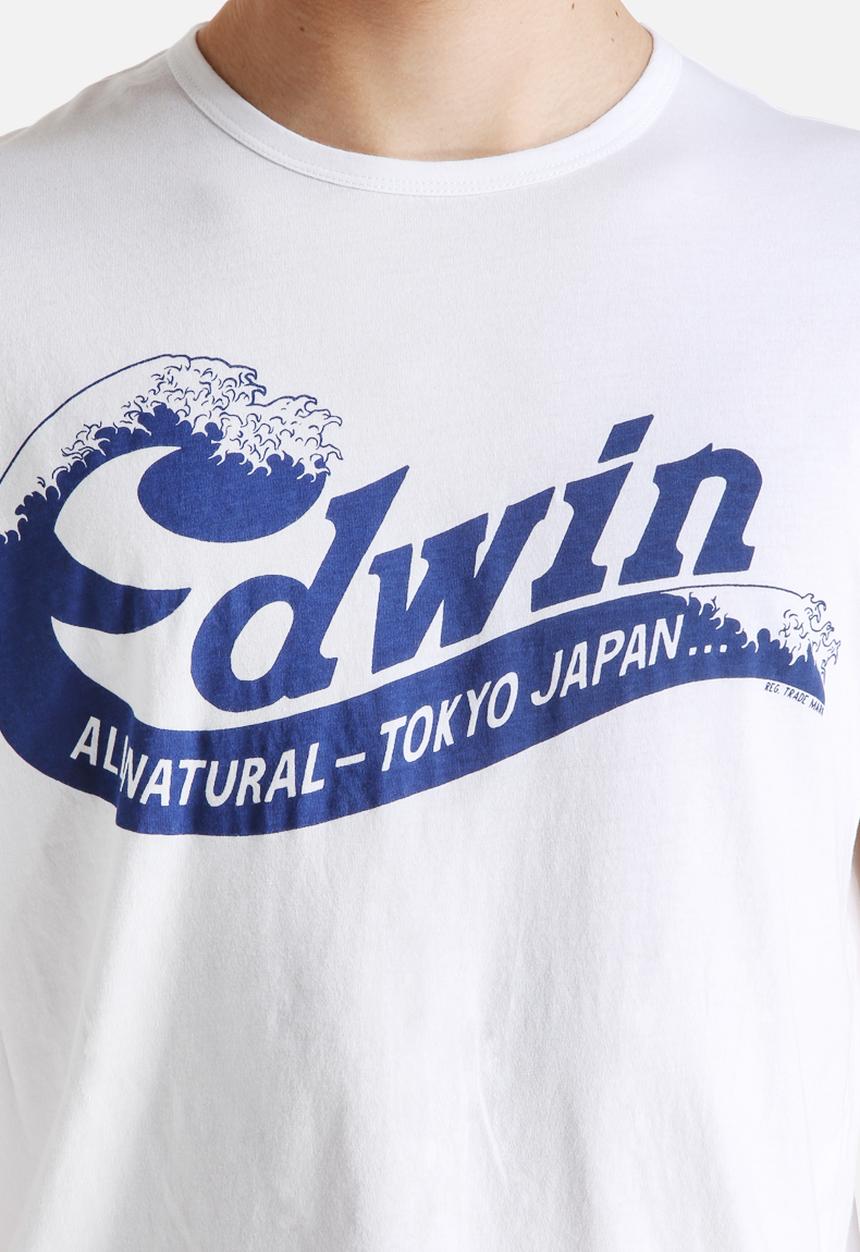 Edwin - Wave Script Tee