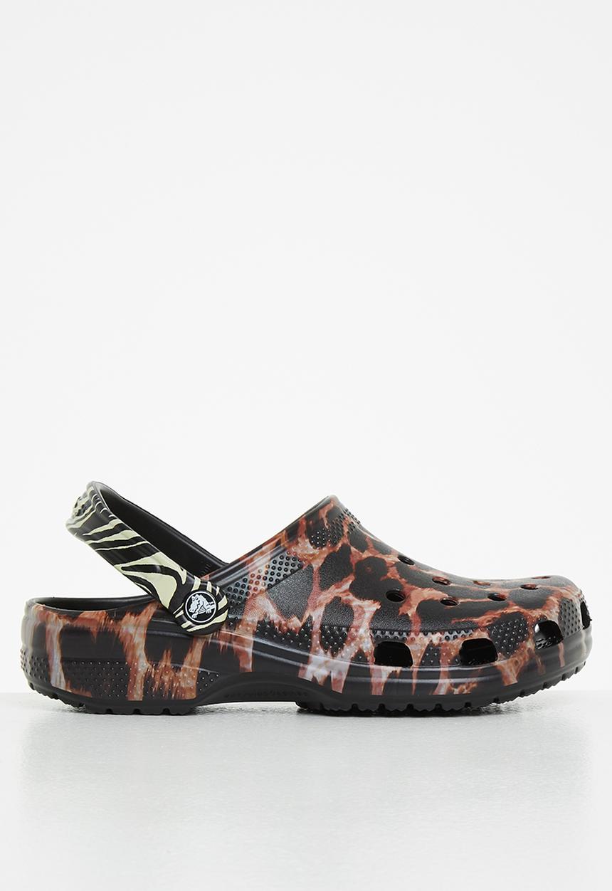 Crocs - Classic animal remix clog - black