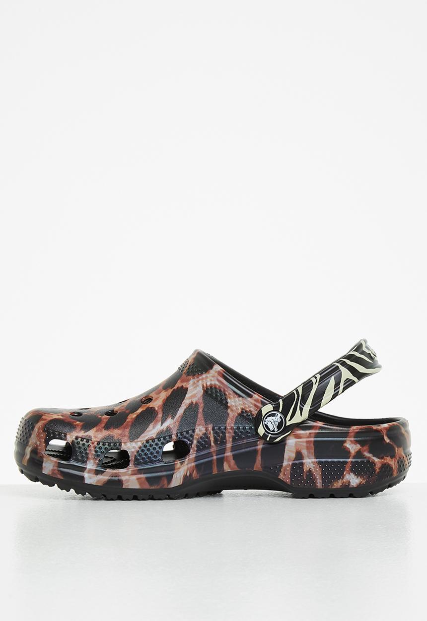 Crocs - Classic animal remix clog - black