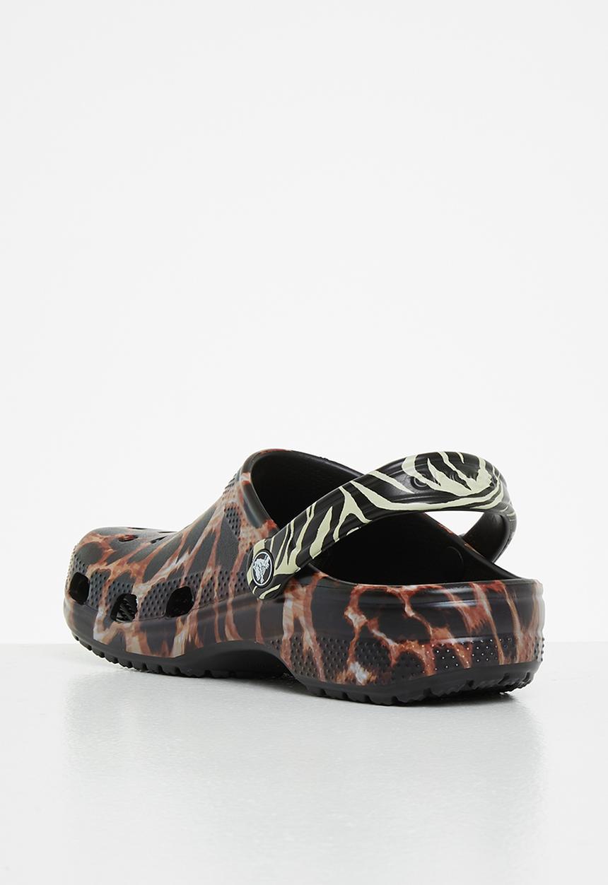 Crocs - Classic animal remix clog - black
