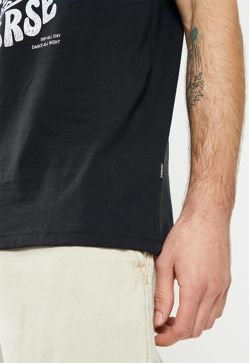 Converse - Abstract dance tee - black