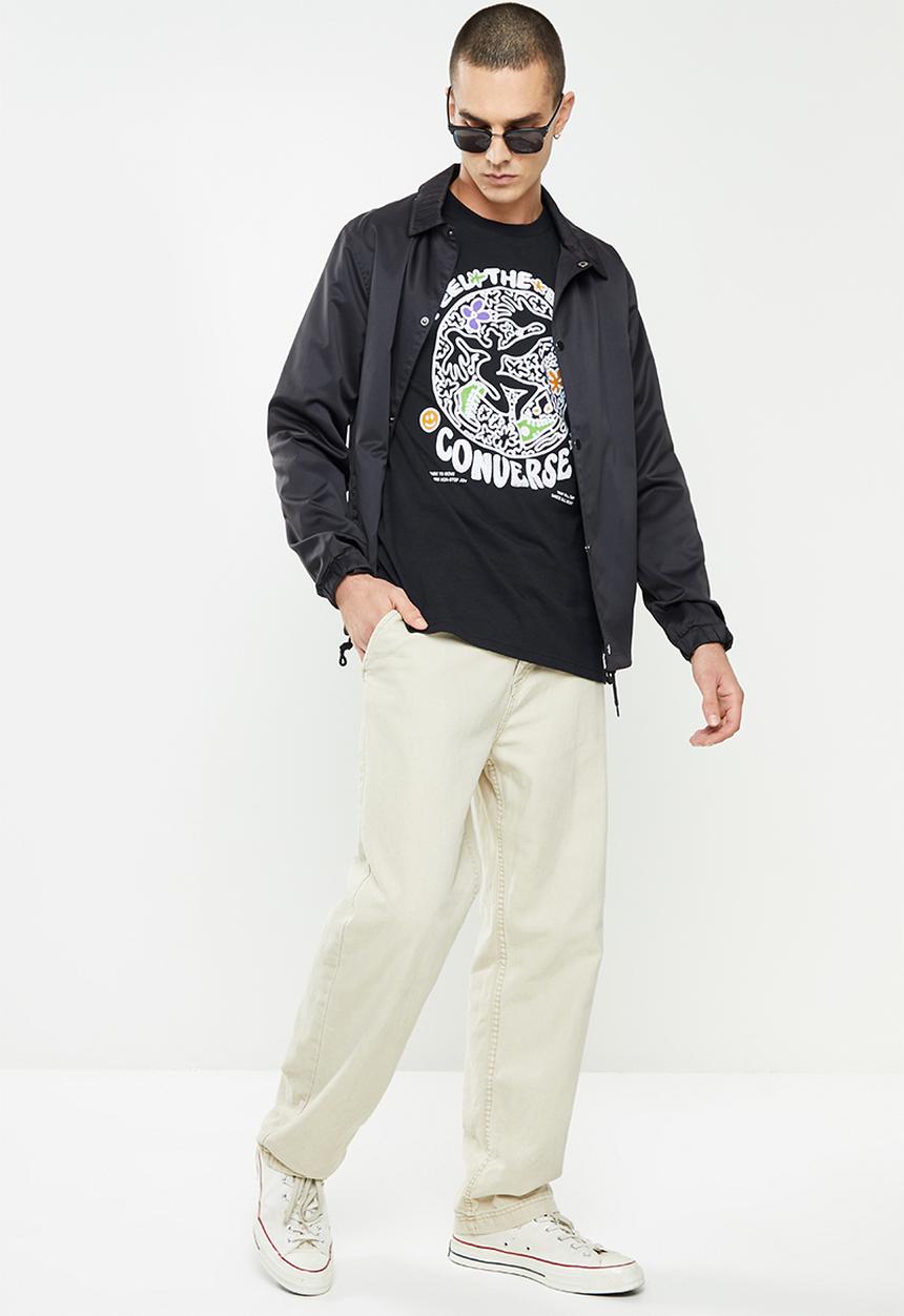 Converse - Abstract dance tee - black