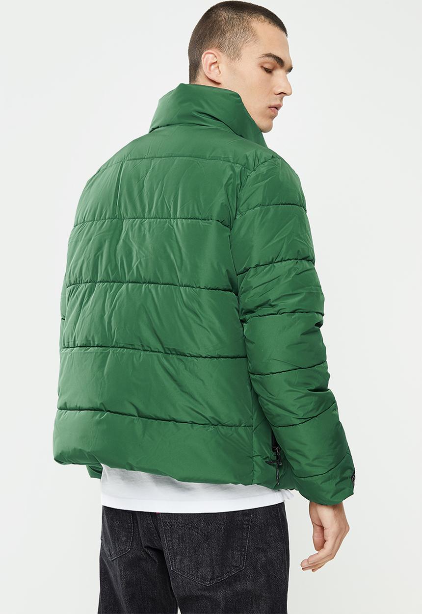 Superdry. - Non hooded sports puffer - dark green