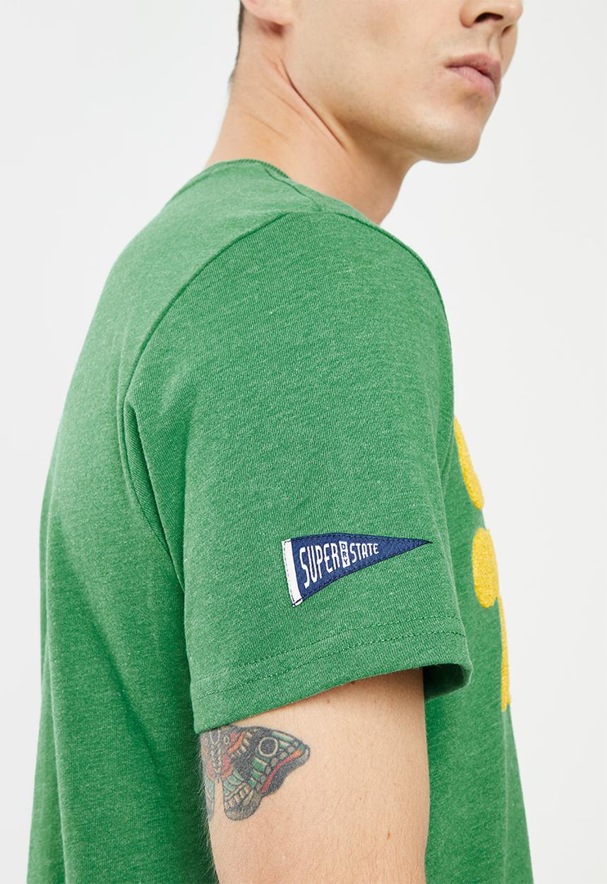 Superdry. - Vl source tee - oregon green marl