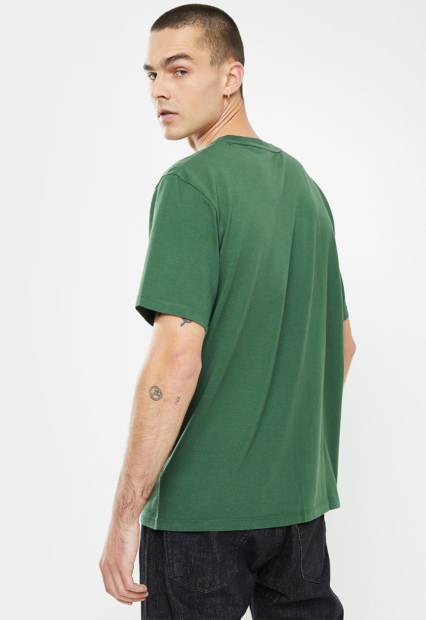 Superdry. - Superdry code essential tee - dark green