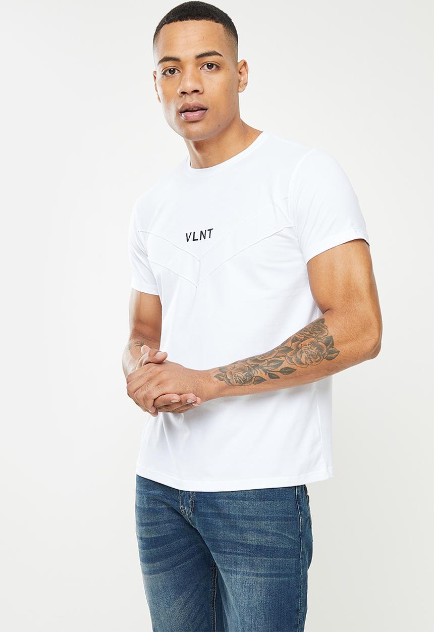 Valenta - Valenta short sleeve v-neck tee - white