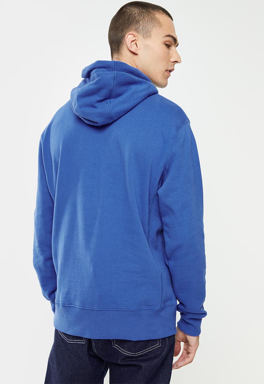 Superdry. - Superdry code logo che hood - royal