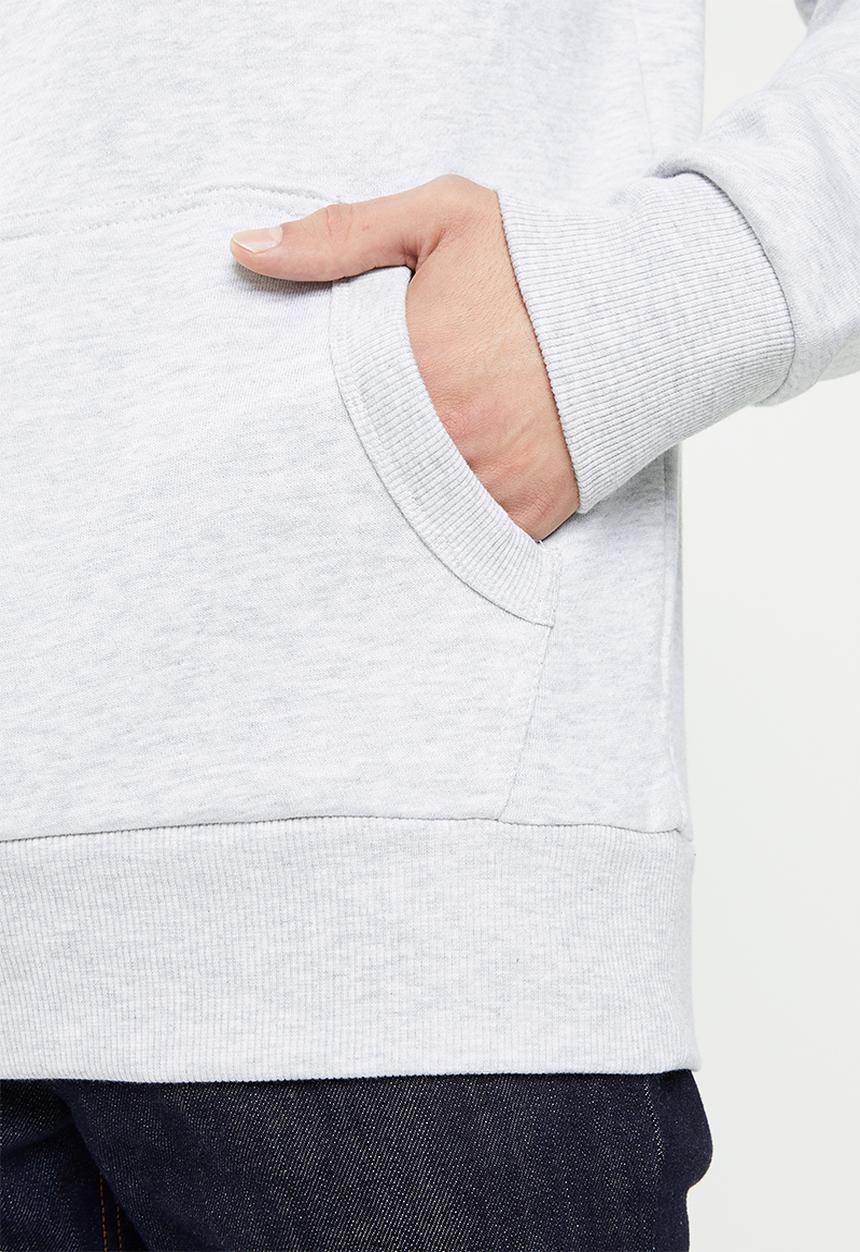Superdry. - Vl source hood - glacier grey marl