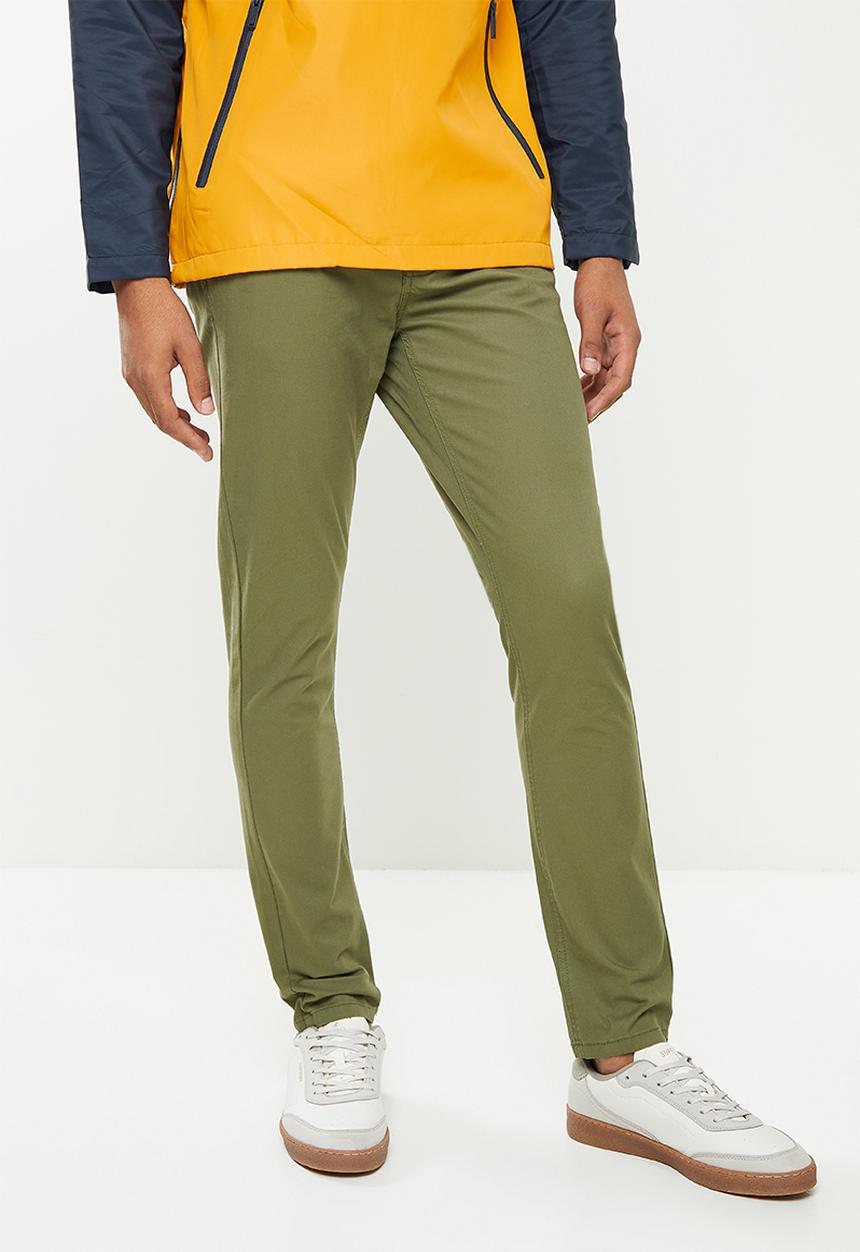 Valenta - Luna classic chinos - olive