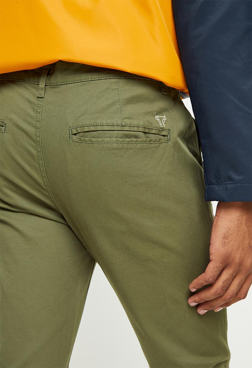 Valenta - Luna classic chinos - olive