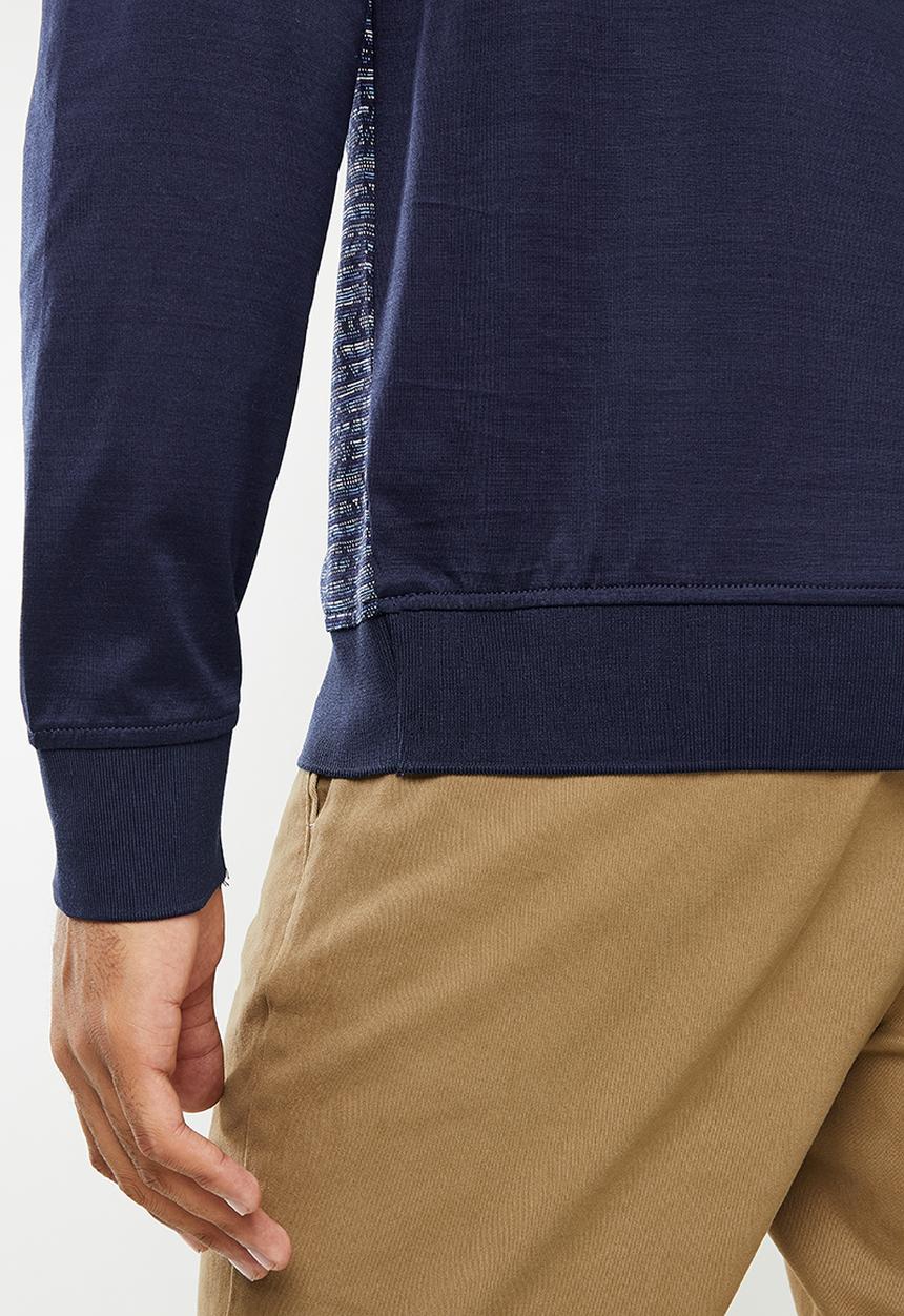 Jonathan D - DOUBLE MERCERIZED COTTON LS GOLFER - Multi