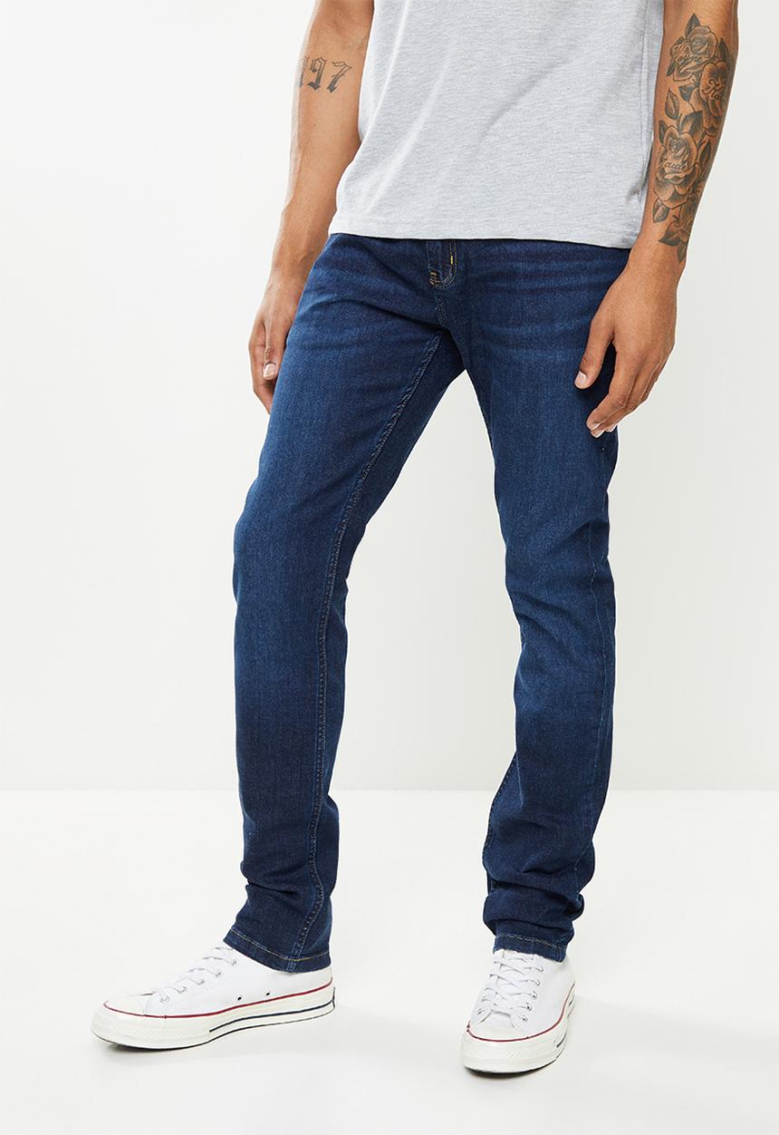 Lee  - Luke slim fit tapered jeans - hudson blue stretech