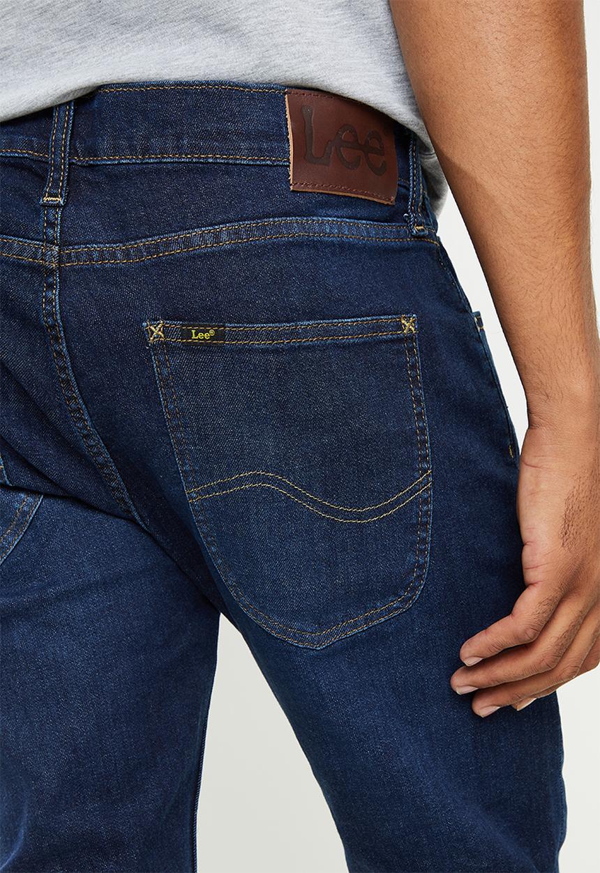 Lee  - Luke slim fit tapered jeans - hudson blue stretech