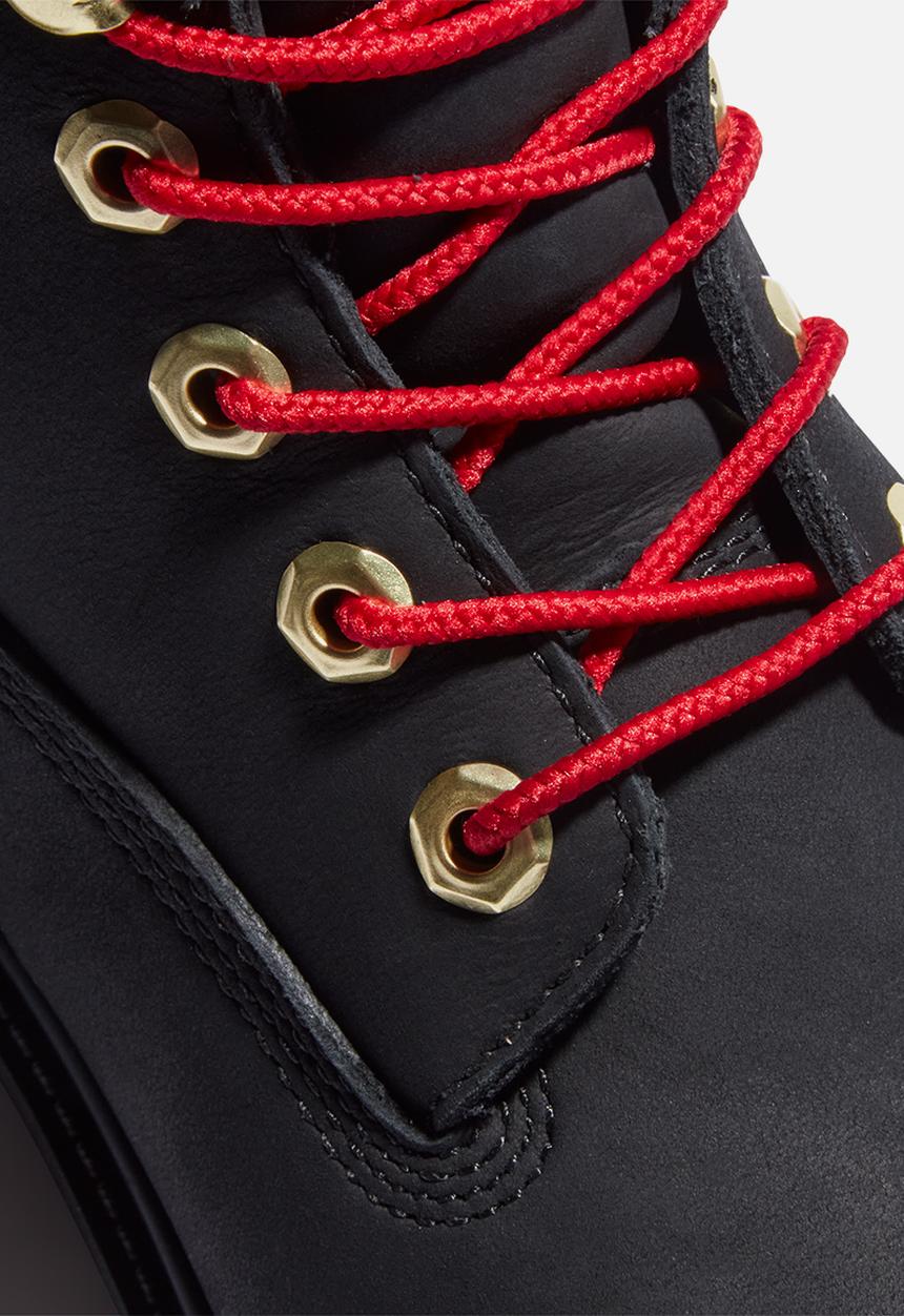 Timberland - 6in heritage boot cupsole - w - black nubuck