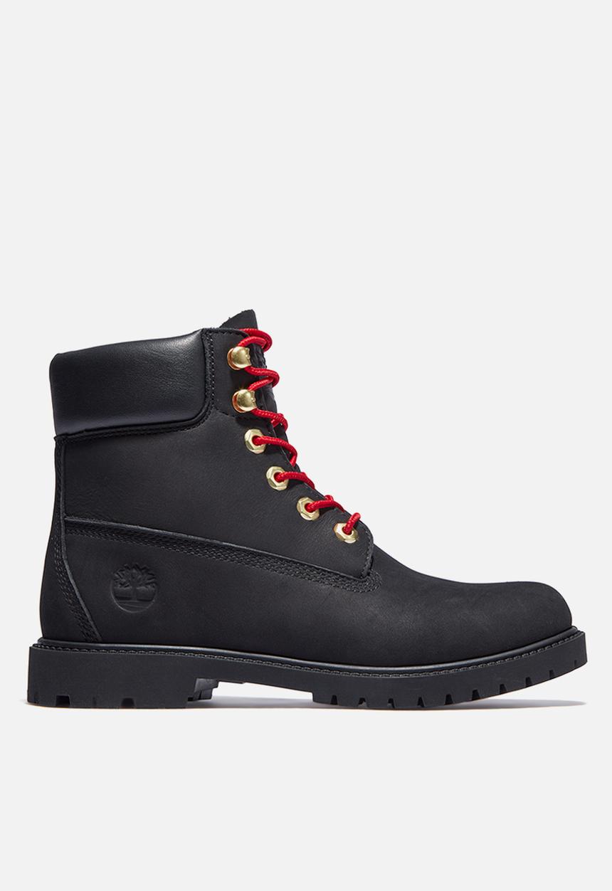 Timberland - 6in heritage boot cupsole - w - black nubuck