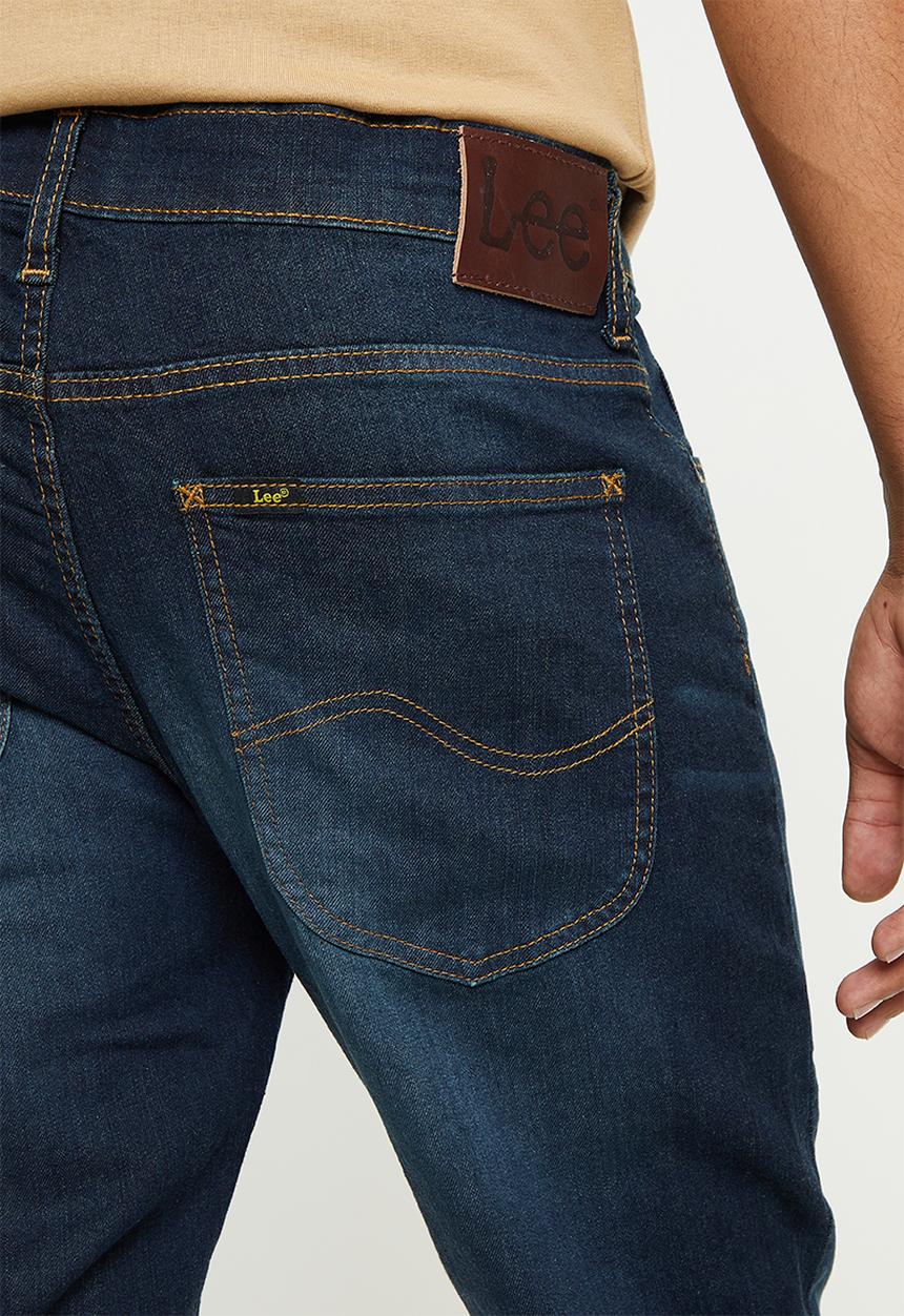 Lee  - Eddie regular fit tapered jeans - deep river stretch