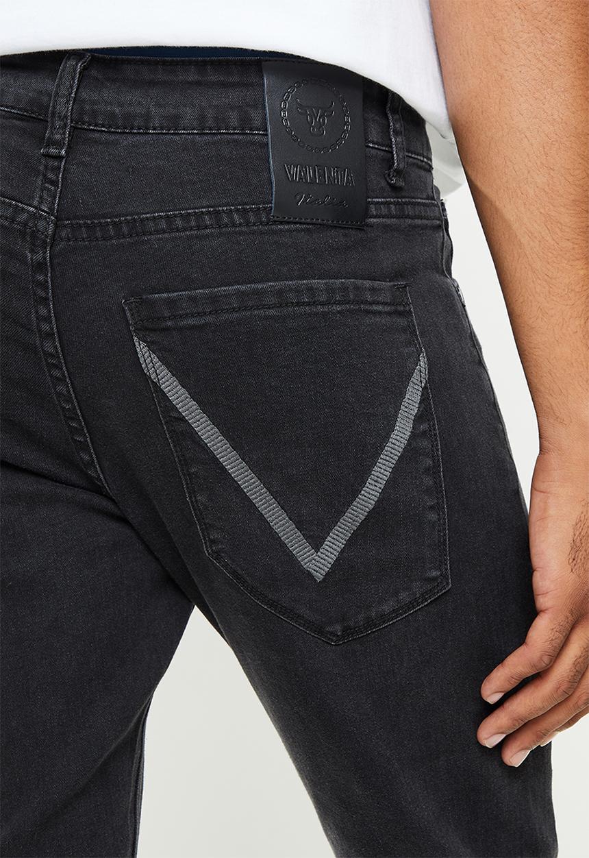 Valenta - Big V Stretch comfort Jeans - Black