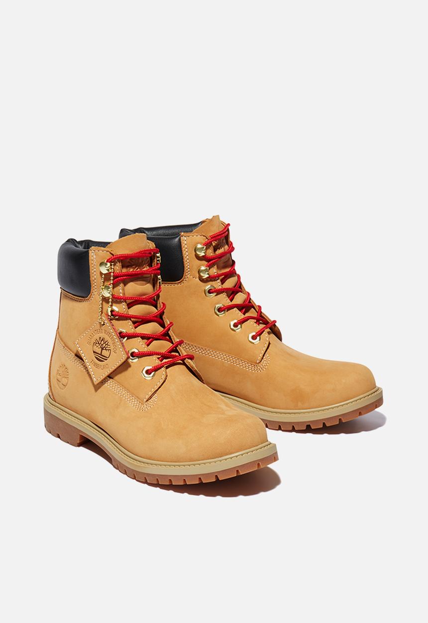 Timberland - 6in heritage boot cupsole - w - wheat nubuck