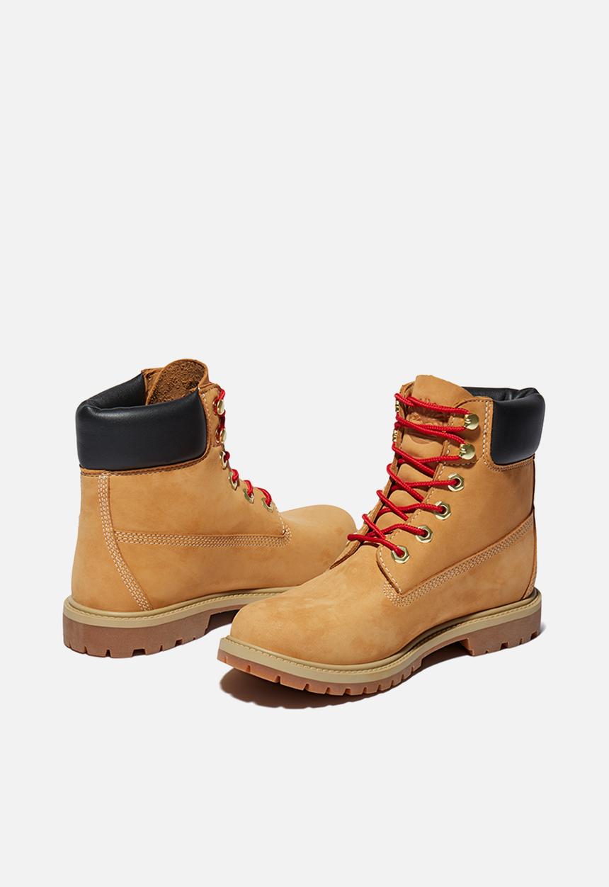 Timberland - 6in heritage boot cupsole - w - wheat nubuck