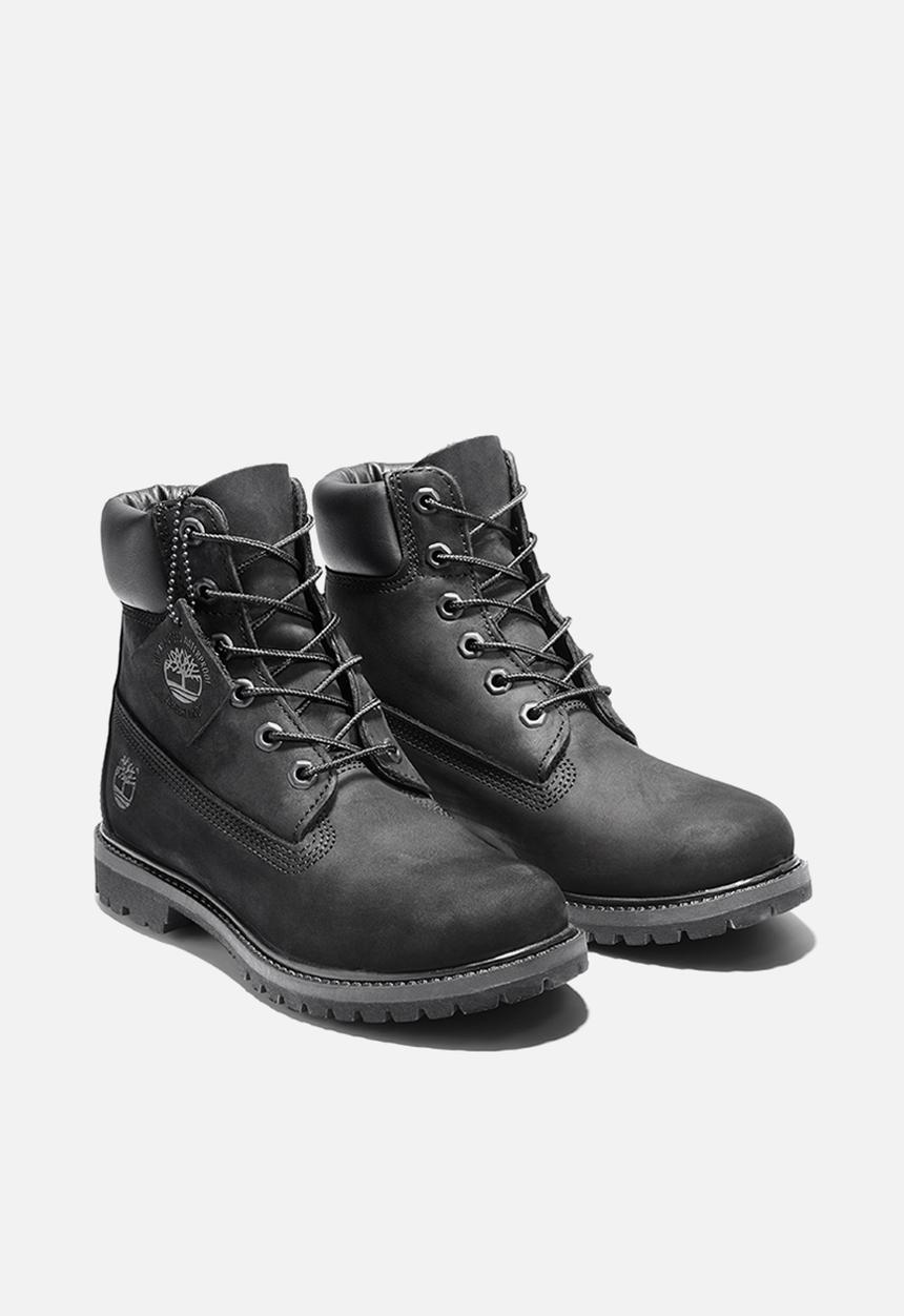 Timberland - 6in premium boot - w - black nubuck