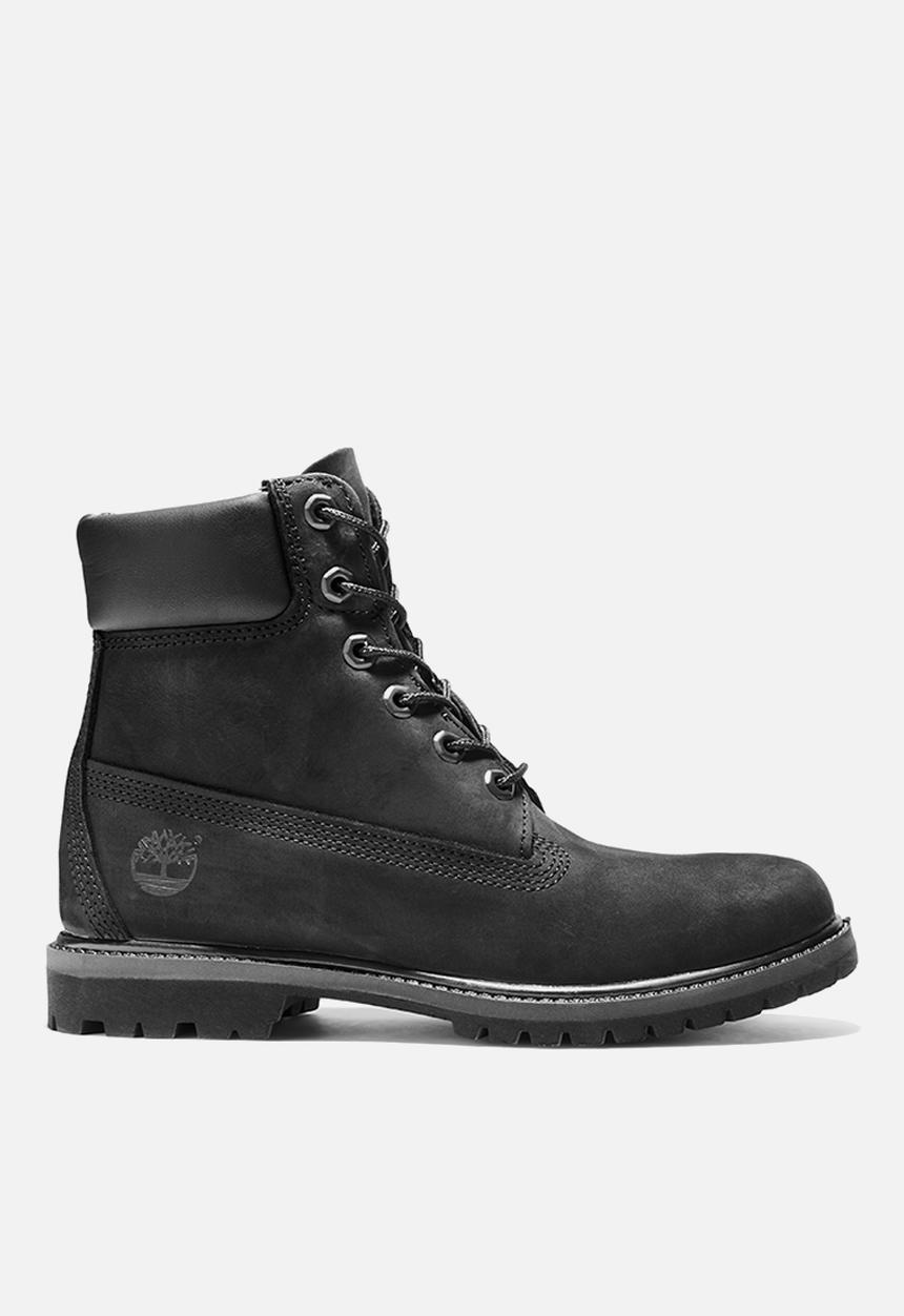 Timberland - 6in premium boot - w - black nubuck