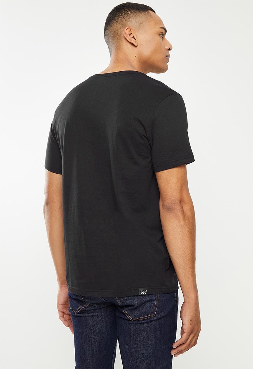 Lee  - Ring logo short sleeve tee - black