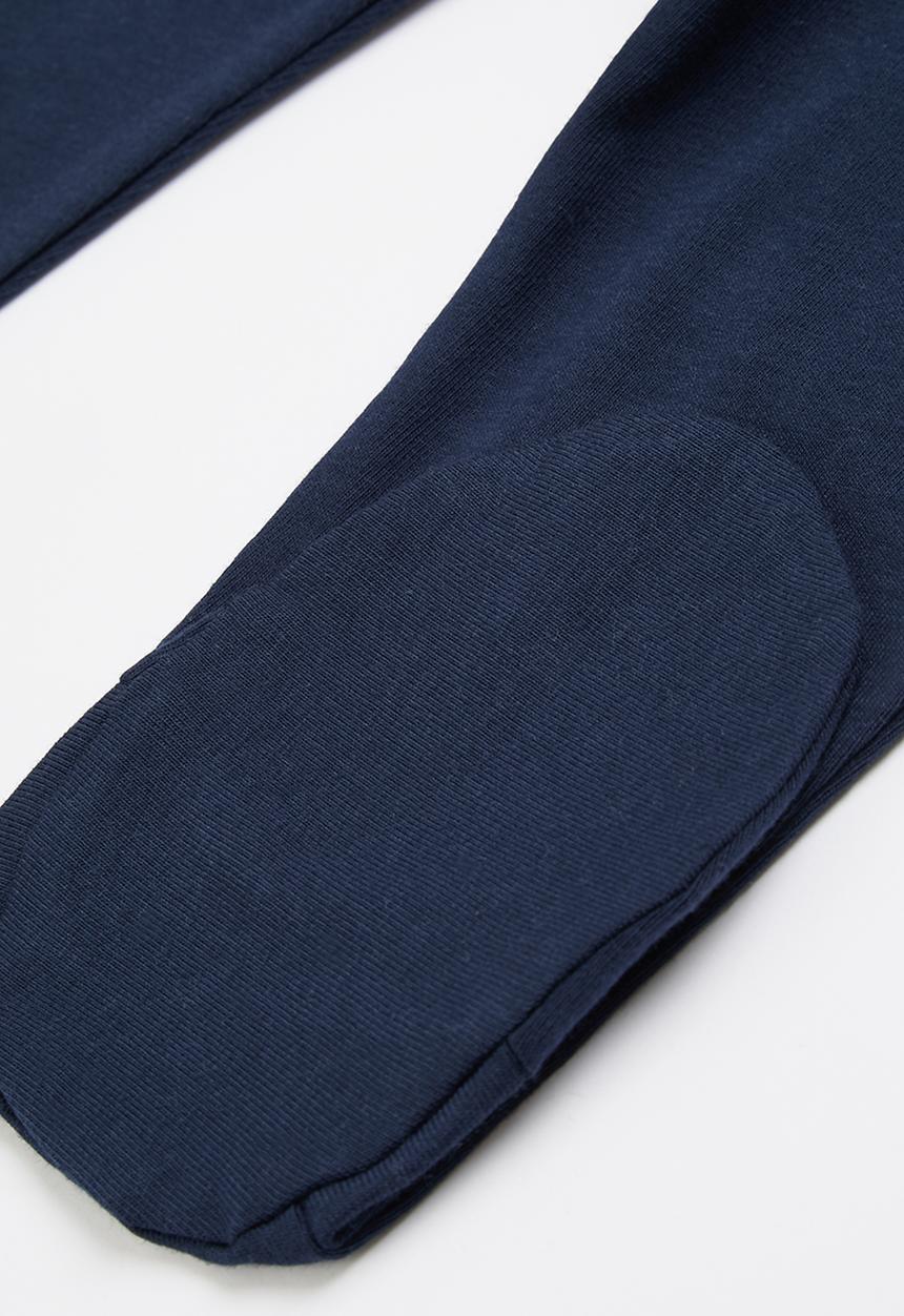 Pop Candy - Boys 2 pack footed leggings - blue & navy