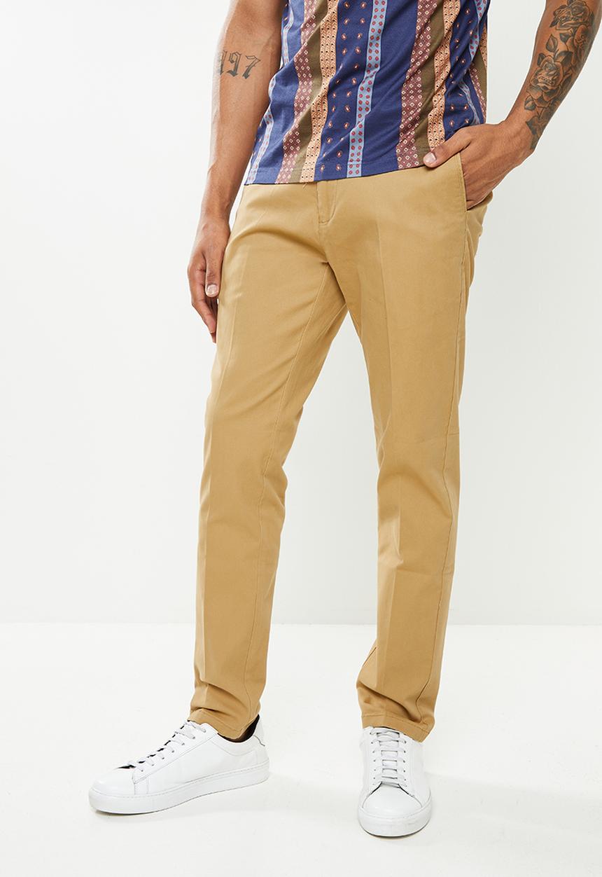 Jonathan D - Parker Classic Fit Chinos  - Sand