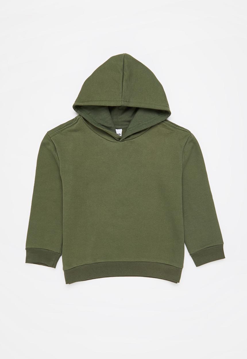 Pop Candy - Boys 2 pack graphic hooded sweatshirt - mustard/olive