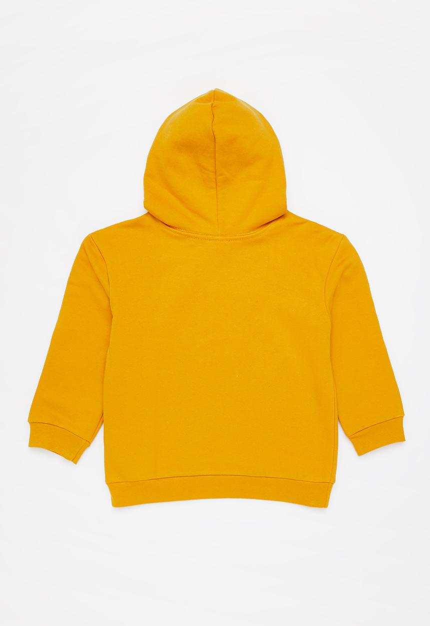 Pop Candy - Boys 2 pack graphic hooded sweatshirt - mustard/olive