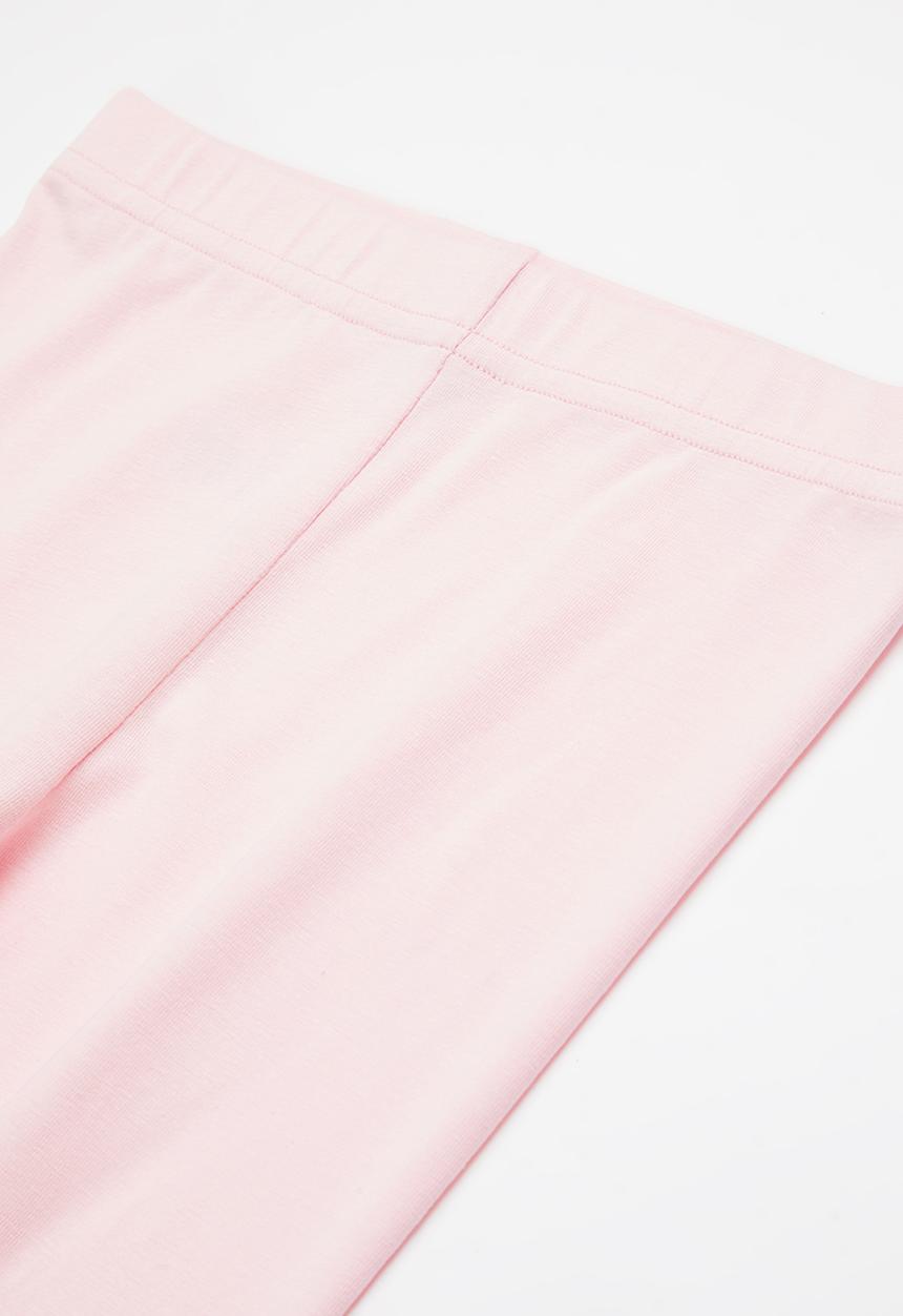 Pop Candy - Longer length hoodie & legging set - pink & grey 