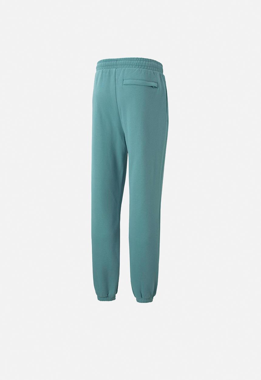 PUMA - Classics relaxed sweatpants fl - mineral blue