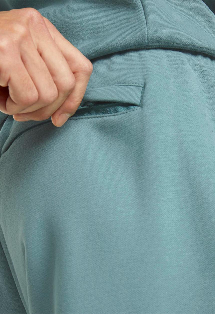 PUMA - Classics relaxed sweatpants fl - mineral blue