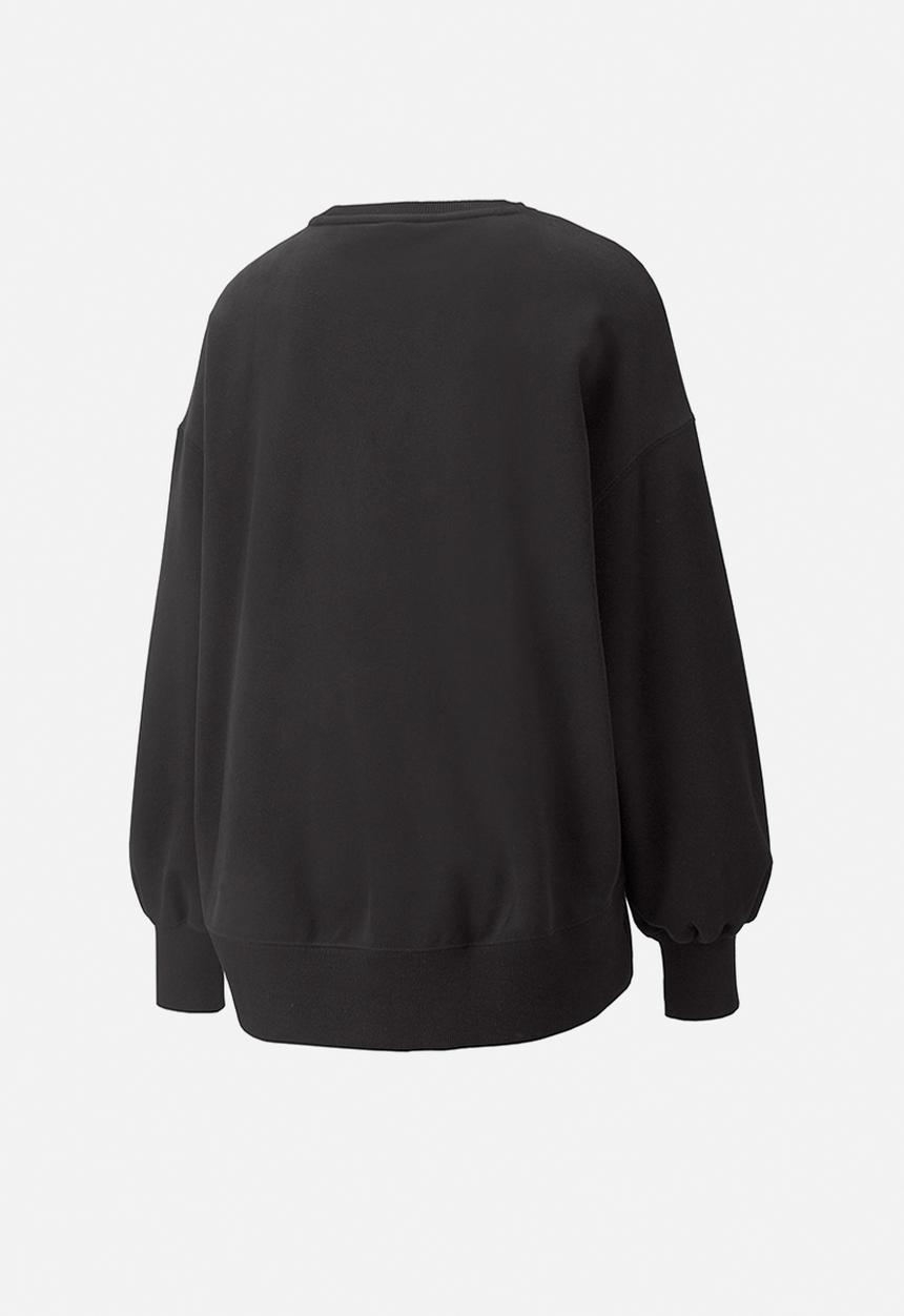PUMA - Classic oversized crew - black